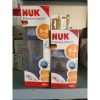 Bình sữa NUK thủy tinh 120‑240ml chính hãng tem PP, núm ti Silicone - 188.000₫ 2