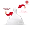 Bình sữa NUK thủy tinh 120‑240ml chính hãng tem PP, núm ti Silicone - 188.000₫ 3