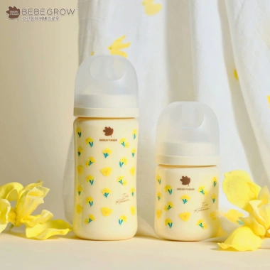Bình sữa núm ti Green Finger Hàn Quốc 160ml-280ml chính hãng, chọn núm S/M/L/LL, giá ưu đãi 140.000đ