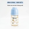 Bình Sữa Ombee PPSU Chống Sặc, Chống Đầy Hơi, Núm Ti Mềm - Prince 90ml/170ml/270ml 363.000₫ 10