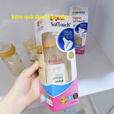 Bình Sữa Pi Cổ Rộng Cao Cấp 160ml/240ml - An Toàn, Tiện Lợi, Giảm Giá Đến 120k 6
