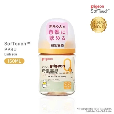 Bình Sữa Pigeon Cổ Rộng 160ml/240ml - Nhập Khẩu Chính Hãng, An Toàn Bé, Giá 189.000 VNĐ 2 Bình Sữa Pigeon Cổ Rộng 160ml/240ml - Nhập Khẩu Chính Hãng, An Toàn Bé, Giá 189.000 VNĐ 2