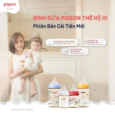 Bình sữa Pigeon PPSU Plus III phiên bản Nhật hình Ngôi nhà 160ml-240ml - Giá ưu đãi 380.000 5 Bình sữa Pigeon PPSU Plus III phiên bản Nhật hình Ngôi nhà 160ml-240ml - Giá ưu đãi 380.000 5