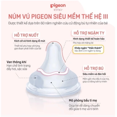 Bình sữa Pigeon PPSU Plus thế hệ III Hình Thú Cưng 160ml/240ml - An toàn BPA, Giá ưu đãi 255.000đ
