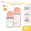 Bình Sữa Pigeon PPSU Softouch 160ml-240ml Hoạ Tiết Ngỗng Thỏ Hồng - 551,000₫ 2