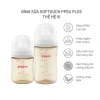 Bình sữa Pigeon Softouch thế hệ 3 cổ rộng 160ml‑240ml PPSU, thủy tinh an toàn, giảm giá 235k 2