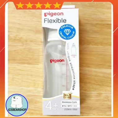 Bình Sữa Pigeon Streamline 150/250ml Siêu Mềm, Bú Núm cho Bé Sơ Sinh - 141.680₫ 3
