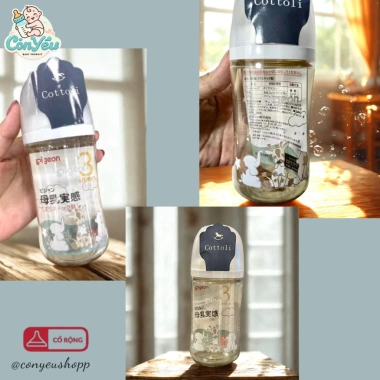 Bình Sữa Pigeon Thế Hệ 3 PPSU 160ml-240ml Nội Địa Nhật - Giá ưu đãi 225k 3