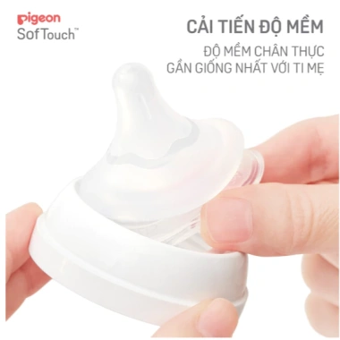 Bình sữa Pigeon thủy tinh Nhật 3 mới 160ml/240ml – Không BPA, giảm còn 398k 2