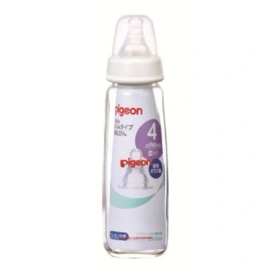 Bình sữa Pigeon thủy tinh Nhật Bản 120-240ml - An toàn, giảm giá 260.000 5