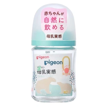 Bình sữa Pigeon thuỷ tinh nội địa Nhật 160ml-240ml, núm ti III, ưu đãi 388.000đ 9 Bình sữa Pigeon thuỷ tinh nội địa Nhật 160ml-240ml, núm ti III, ưu đãi 388.000đ 9