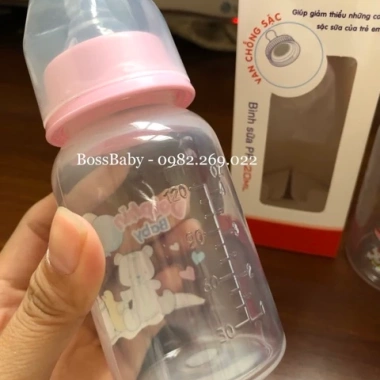 Bình sữa PP cổ hẹp Dolphin 120ml Van chống sặc, giảm còn 50.000đ 5 Bình sữa PP cổ hẹp Dolphin 120ml Van chống sặc, giảm còn 50.000đ 5