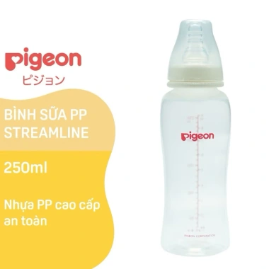 Bình Sữa PP Plus Pigeon 150/160/240/250ml Giá 99.000 kèm quà tặng 5