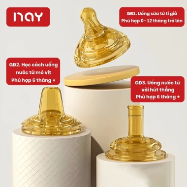 Bình sữa PPSU 3in1 cho bé, núm ti siêu mềm, chống sặc, chống đầy hơi, an toàn 170.000 3 Bình sữa PPSU 3in1 cho bé, núm ti siêu mềm, chống sặc, chống đầy hơi, an toàn 170.000 3
