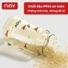 Bình sữa PPSU 3in1 cho bé, núm ti siêu mềm, chống sặc, chống đầy hơi, an toàn 170.000 4
