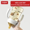Bình sữa PPSU 3in1 cho bé, núm ti siêu mềm, chống sặc, chống đầy hơi, an toàn 170.000 5