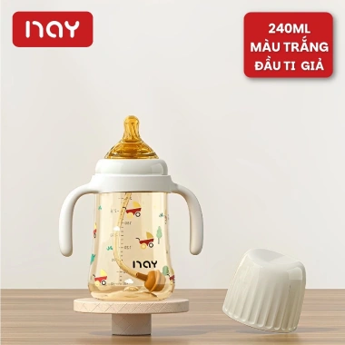 Bình sữa PPSU 3in1 cho bé, núm ti siêu mềm, chống sặc, chống đầy hơi, an toàn 170.000