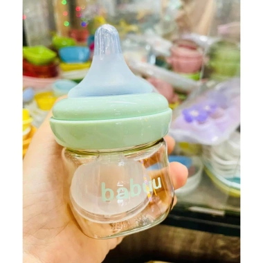 Bình sữa PPSU Babuu 90‑160ml - 2 núm + 2 bình, cổ rộng, bé 0‑3 tháng, giảm 49.900₫ 3