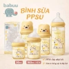 Bình Sữa PPSU Babuu Núm Nghiêng Cổ Rộng Hình Gấu Bắc Cực Giá 109.000₫ 3