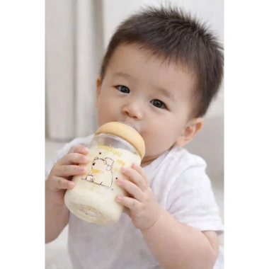 Bình Sữa PPSU Babuu Núm Nghiêng Cổ Rộng Hình Gấu Bắc Cực Giá 109.000₫ 4