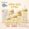 Bình Sữa PPSU Babuu Núm Nghiêng Cổ Rộng Hình Gấu Bắc Cực Giá 109.000₫ 7