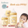 Bình Sữa PPSU Babuu Núm Nghiêng Cổ Rộng Hình Gấu Bắc Cực Giá 109.000₫ 9