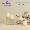 Bình sữa PPSU cổ rộng Spectra 160ml nút ti size S màu vàng gold an toàn tiện lợi 6