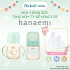 Bình sữa RICHELL Nhật Hanaemi chống sặc PPSU & Thủy tinh - An toàn bé, giá 323k