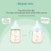 Bình sữa RICHELL Nhật Hanaemi chống sặc PPSU & Thủy tinh - An toàn bé, giá 323k 8