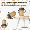 Bình sữa silicon 150ml/240ml chống rơi, chịu nhiệt cao, tay cầm tiện lợi cho bé yêu, giá 34.000₫ 2
