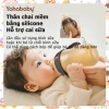 Bình sữa silicon 150ml/240ml chống rơi, chịu nhiệt cao, tay cầm tiện lợi cho bé yêu, giá 34.000₫ 4