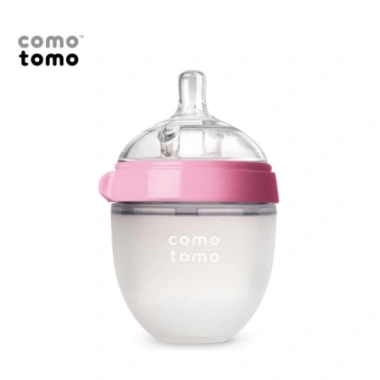 Bình sữa silicon Comotomo siêu mềm 150ml/250ml – Tặng tay cầm cán tiện, 245.000₫ 7