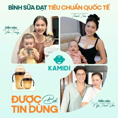 Bình Sữa Silicon Kamidi An Toàn Bé Sơ Sinh, Chống Sặc Đầy Hơi, Giá 425.360 VND 8