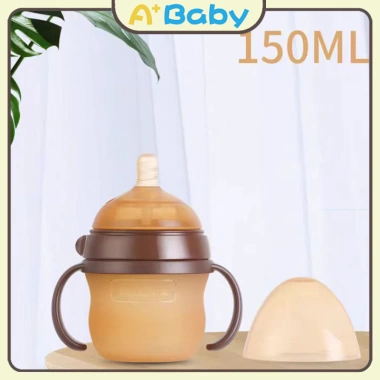 Bình Sữa Silicon Nano 240ml/150ml Giúp bé cai sữa, có tay cầm, giảm giá 34k