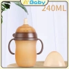 Bình Sữa Silicon Nano 240ml/150ml Giúp bé cai sữa, có tay cầm, giảm giá 34k 9