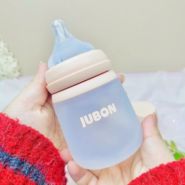 Bình sữa silicone Jubon cổ rộng size núm ti A399 - giảm còn 200.000₫