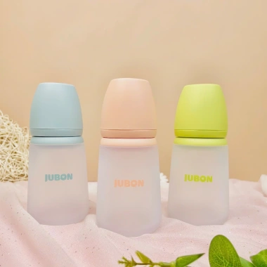 Bình sữa silicone Jubon cổ rộng size núm ti A399 - giảm còn 200.000₫