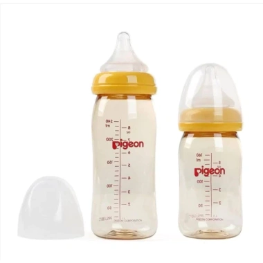 Bình sữa Softouch PPSU Plus Pigeon III 160ml/240ml - Không BPA, giá 295.000₫
