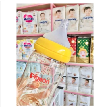 Bình sữa Softouch PPSU Plus Pigeon III 160ml/240ml - Không BPA, giá 295.000₫