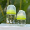 Bình sữa thủy tinh 80ml/160ml - Núm ti siêu mềm, an toàn, giá ưu đãi 115k