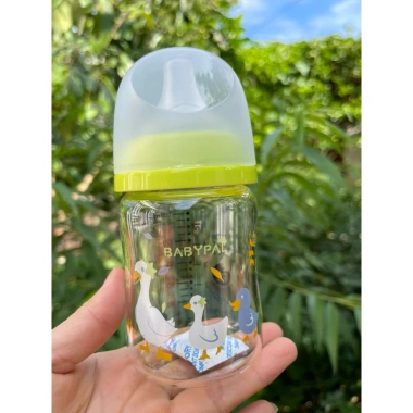 Bình sữa thủy tinh 80ml/160ml - Núm ti siêu mềm, an toàn, giá ưu đãi 115k 2