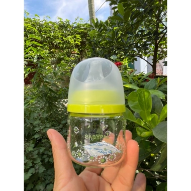 Bình sữa thủy tinh 80ml/160ml - Núm ti siêu mềm, an toàn, giá ưu đãi 115k 6