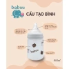 Bình sữa thủy tinh Babuu bọc silicone cổ rộng 160/240ml, núm siêu mềm, điều chỉnh khớp ngậm - Giá ưu đãi 143.440đ 2