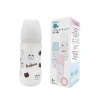 Bình sữa thủy tinh Babuu bọc silicone cổ rộng 160ml-240ml, núm mềm, khớp ngậm điều chỉnh – 165k 3