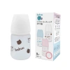 Bình sữa thủy tinh Babuu bọc silicone cổ rộng 160ml-240ml, núm mềm, khớp ngậm điều chỉnh – 165k 6