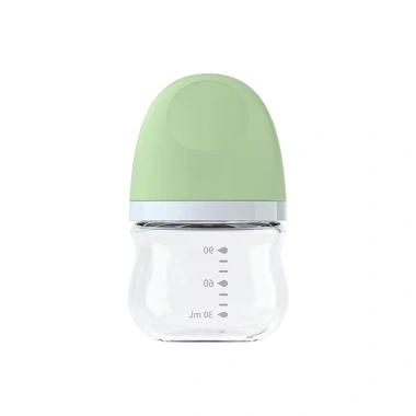 Bình sữa thủy tinh BABY PAL cổ rộng 80/160ml cho bé sơ sinh - Giá ưu đãi 89.000đ