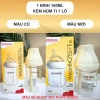 Bình sữa thủy tinh chống sặc cho bé – Núm ti mềm 80/160/240ml, giảm giá 150k 10