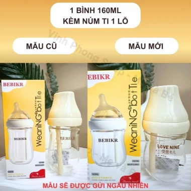 Bình sữa thủy tinh chống sặc cho bé – Núm ti mềm 80/160/240ml, giảm giá 150k 10 Bình sữa thủy tinh chống sặc cho bé – Núm ti mềm 80/160/240ml, giảm giá 150k 10