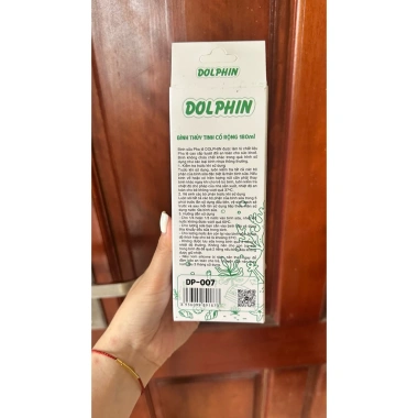 Bình sữa thủy tinh cổ rộng Dolphin 180ml - An toàn, chịu nhiệt, giảm giá 100k