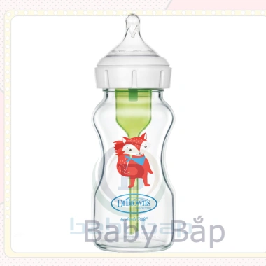 Bình sữa thuỷ tinh Dr Brown's Option Plus cổ rộng 150ml 270ml - Giá ưu đãi 395.000đ 8